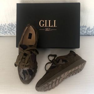 NWT!! GI-JANNA Microsuade In CAMO WILLOW in 7.5M